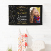 紙吹雪フォトおめでとう大学院名 |学校 横断幕 (インサイチュ)