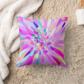 紙吹雪フラワーパステル クッション (ブランケット)