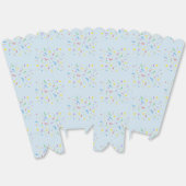 紙吹雪ブルー1歳の誕生日 フェイバーボックス (見開き)