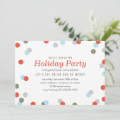 紙吹雪ホリデーパーティー 招待状 (スタンド正面)