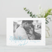 紙吹雪メリーフェスティバルフォトホリデーカード シーズンカード (スタンド正面)