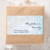 紙吹雪住所 シール (インサイチュ)