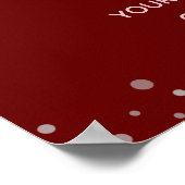 紙吹雪卒業パーティー歓迎ポスター ポスター (角)