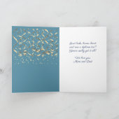 紙吹雪卒業記念写真 カード (内部)