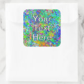 紙吹雪嵐 スクエアシール (バッグ)