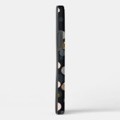 紙吹雪桃、カエデ、グレー、金ゴールドグリッター Case-Mate iPhoneケース (裏面 / 右)