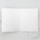 紙吹雪空白の（背景色の追加） カード (内部)