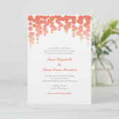 紙吹雪結婚式招待状 招待状 (スタンド正面)