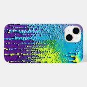 紙吹雪絵を描滴下爆発カラーおもしろい Case-Mate iPhoneケース (裏面 (横))