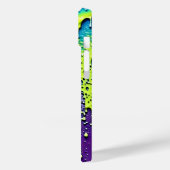 紙吹雪絵を描滴下爆発カラーおもしろい Case-Mate iPhoneケース (裏面 / 左)