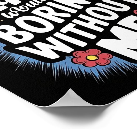 紙吹雪自信 ポスター (角)