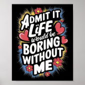 紙吹雪自信 ポスター (正面)