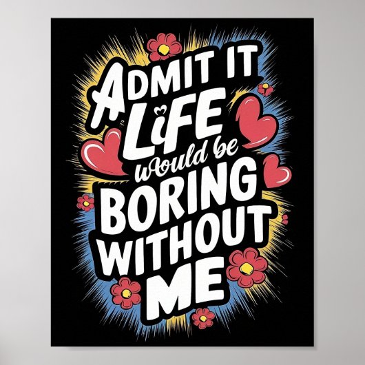 紙吹雪自信 ポスター (正面)