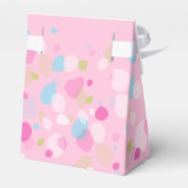 紙吹雪花感謝していお結婚式の引き出物箱 フェイバーボックス (裏面サイド)