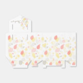 紙吹雪花感謝していお結婚式の引き出物箱 フェイバーボックス (折り畳みなし)