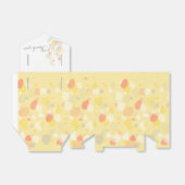 紙吹雪花感謝していお結婚式の引き出物箱 フェイバーボックス (折り畳みなし)