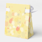 紙吹雪花感謝していお結婚式の引き出物箱 フェイバーボックス (裏面サイド)