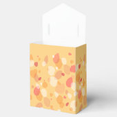 紙吹雪花感謝していお結婚式の引き出物箱 フェイバーボックス (オープン)