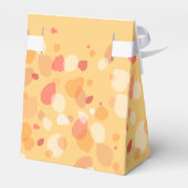 紙吹雪花感謝していお結婚式の引き出物箱 フェイバーボックス (裏面サイド)