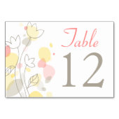 紙吹雪花結婚弁表 テーブルナンバー (裏面)