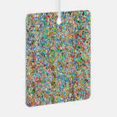 紙吹雪金属オーナメント メタルオーナメント (正面右)