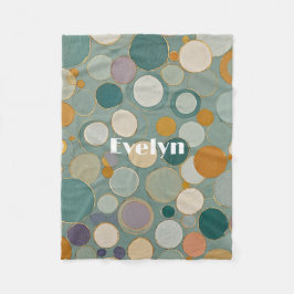 紙吹雪電流 フリースブランケット