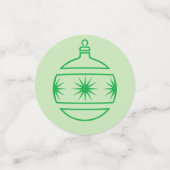 紙吹雪-クリスマスオーナメント コンフェッティ (スモール正面)
