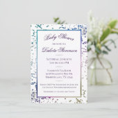 紙吹雪 |ダイヤモンドカラフルダストシャワー 招待状 (スタンド正面)