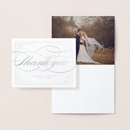 紙吹雪・ドクラシックットと結婚Script's Thank You 箔カード