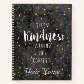 紙吹雪 ノートブック (正面)