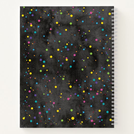 紙吹雪 ノートブック (裏面)