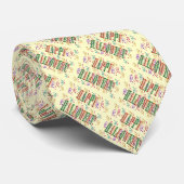 紙吹雪&ハロウィーンフェスティバル文字ネクタイ ネクタイ (ロール)