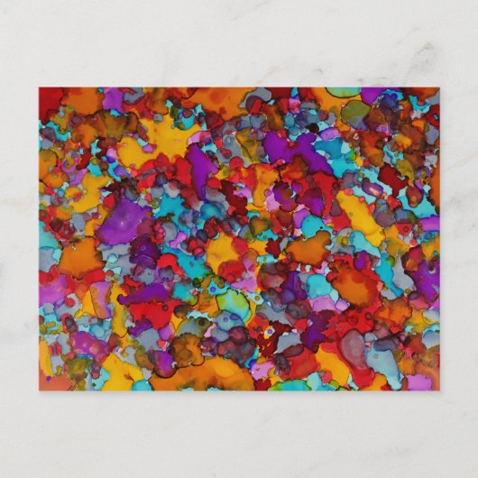 紙吹雪 ポストカード (正面)