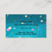 紙吹雪 名刺 (裏面)