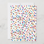 紙吹雪 招待状 (裏面)