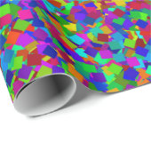 紙吹雪-数々のカラー ラッピングペーパー (ロールコーナー)