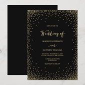 紙吹雪|結婚式招待状 招待状 (正面/裏面)