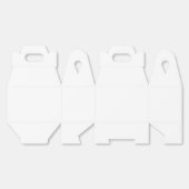 紙専用ボックス、切り妻4.5x2.75x5.5 フェイバーボックス (見開き)