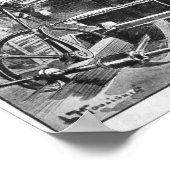 紙幣の印刷 ポスター (角)