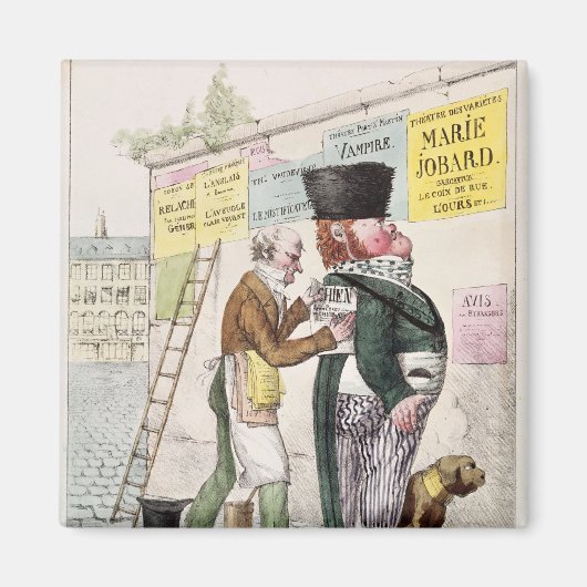 紙幣ステッカーの娯楽, 1820 マグネット (正面)