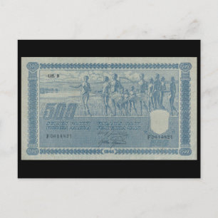 紙幣1945年フィンランド ポストカード