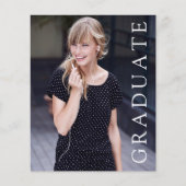 紙彼女はそれを写真の卒業発表 チラシ (正面)