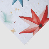 紙星と雪の結晶クリスマス 薄葉紙 (詳細)