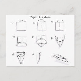 紙機の折り方 ポストカード