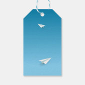 紙機空に行く遠くにありがとう ギフトタグ (裏面)