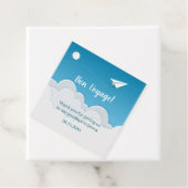 紙機空に行く遠くにありがとう フェイバータグ (インサイチュ)