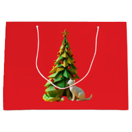 紙猫 ラージペーパーバッグ