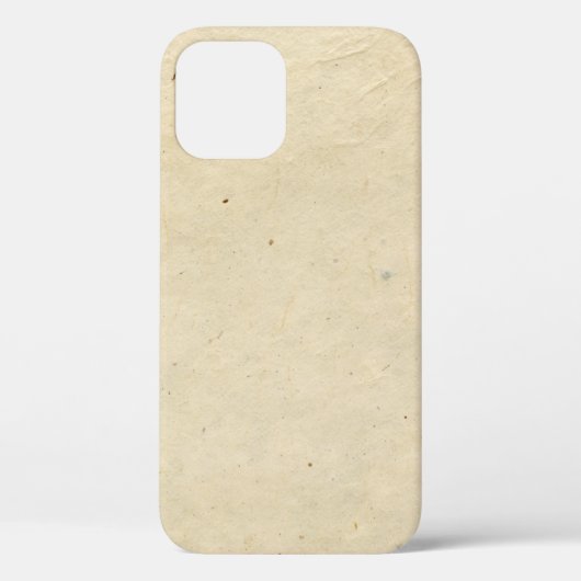 紙白灰色手作り Case-Mate iPhoneケース (裏面)