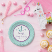 紙皿のベビーシャワーの人魚 ペーパープレート (パーティー)