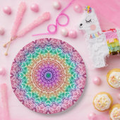 紙皿の曼荼羅のMehndiのスタイルG379 ペーパープレート (パーティー)